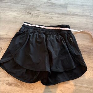 Black Women's Lululemon Athletic Shorts